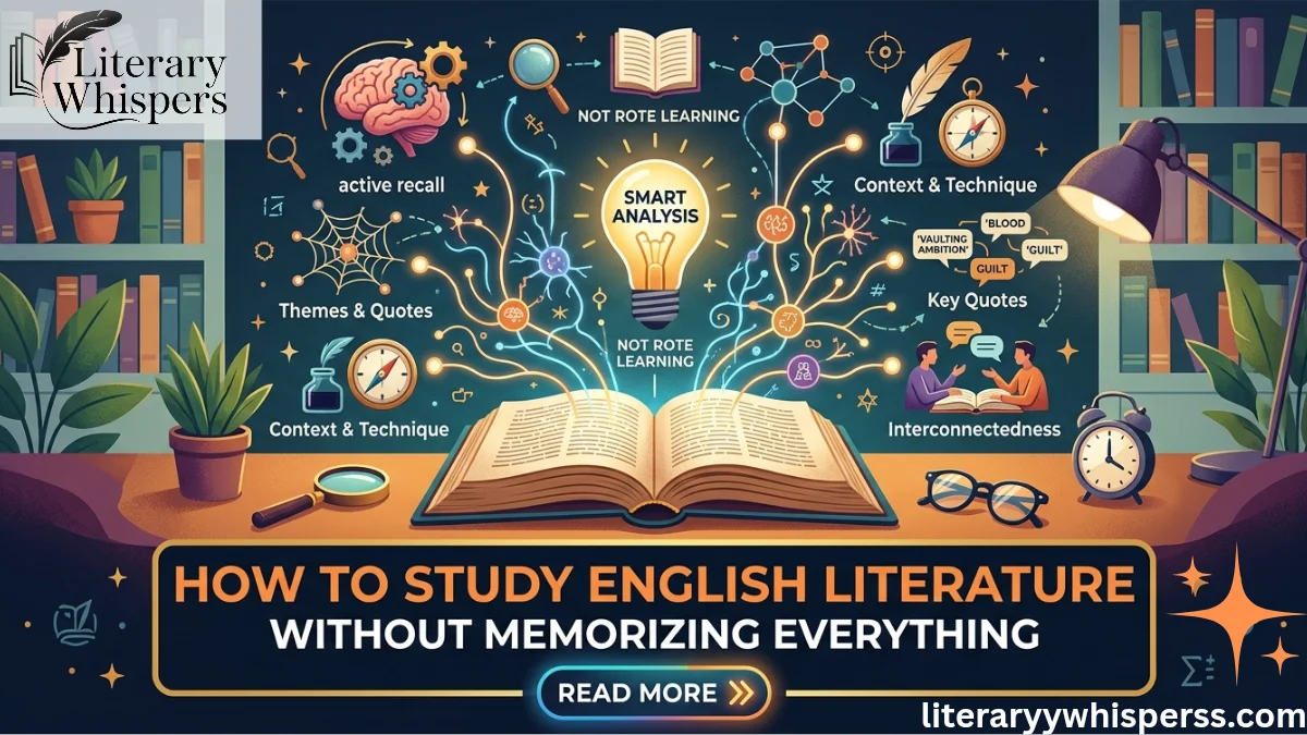 How to Study for English Literature