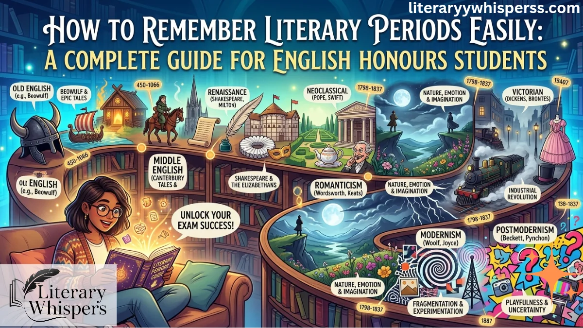 How to Remember Literary Periods Easily